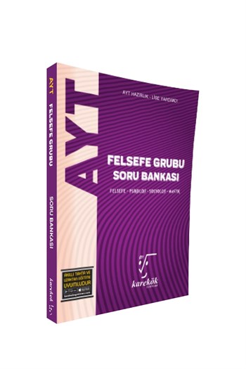 Karekök Yayınları AYT Felsefe Grubu Soru Bankası