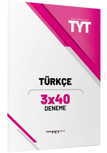 Marka Yayınları Tyt Türkçe 3X40 Deneme