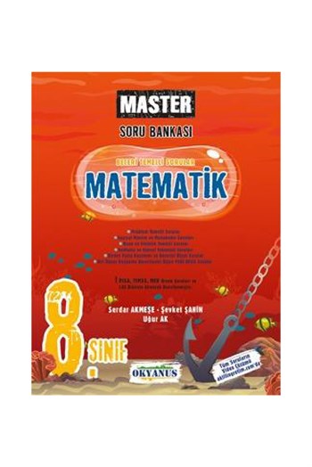 Okyanus Yayınları 8.Sınıf Master Matematik Soru Bankası