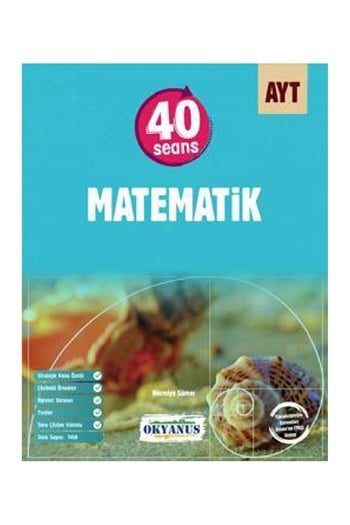 Okyanus Yayınları AYT 40 Seans Matematik Soru Bankası