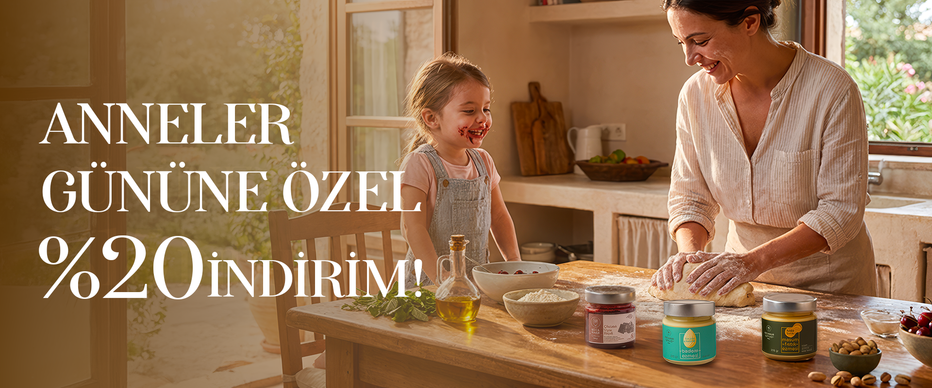 Anneler Gününe Özel %20 İndirim