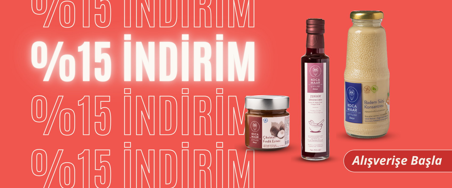 Sepette %15 İndirim!