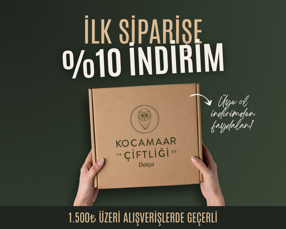 Yeni Üyeliklerde 1500 tl ve üzeri İlk Siparişe Özel %10 İndirim Fırsatı!