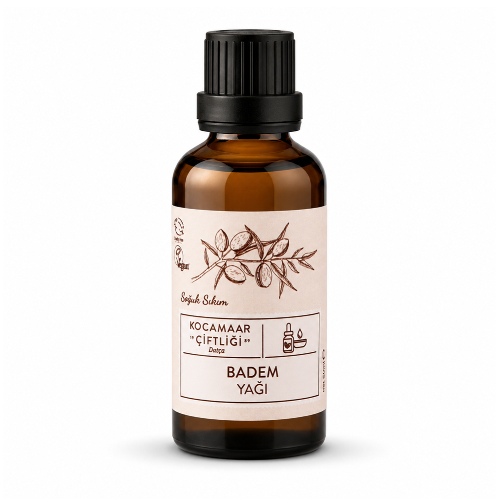 Badem Yağı Soğuk Sıkım 50ml