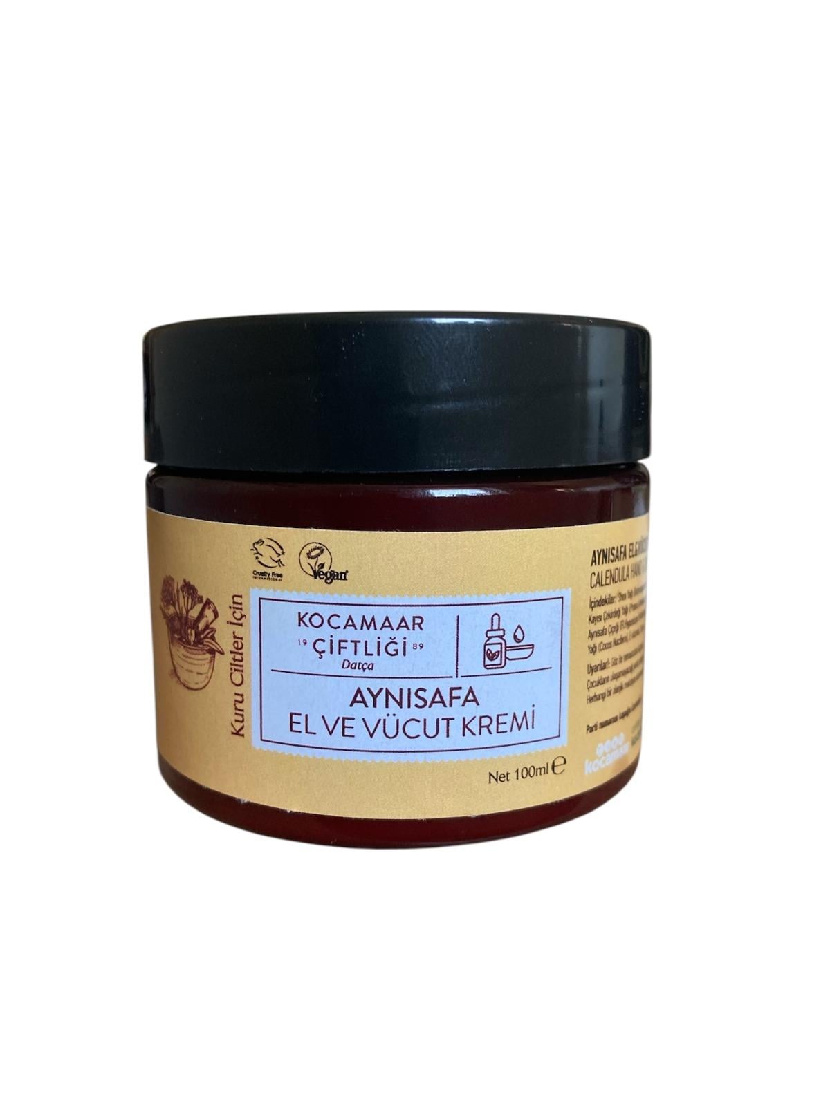 Kocamaar Çiftliği Aynısafa El ve Vücut Kremi 100ml