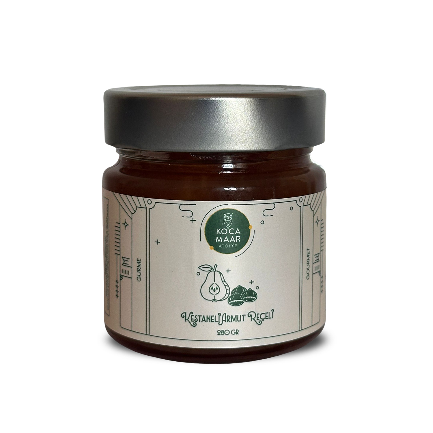 Kocamaar Çiftliği Kestaneli Armut Reçeli 280 gr