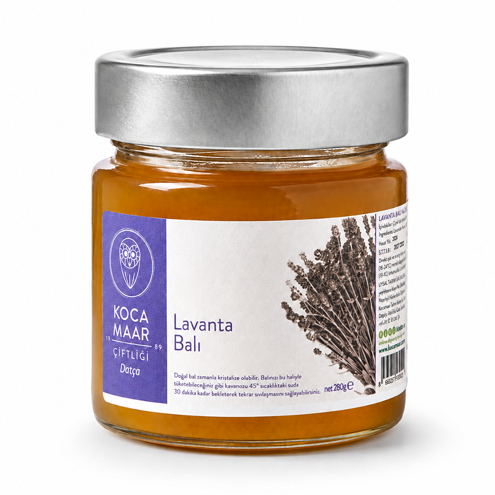 Kocamaar Çiftliği Lavanta Krem Balı 280 GR