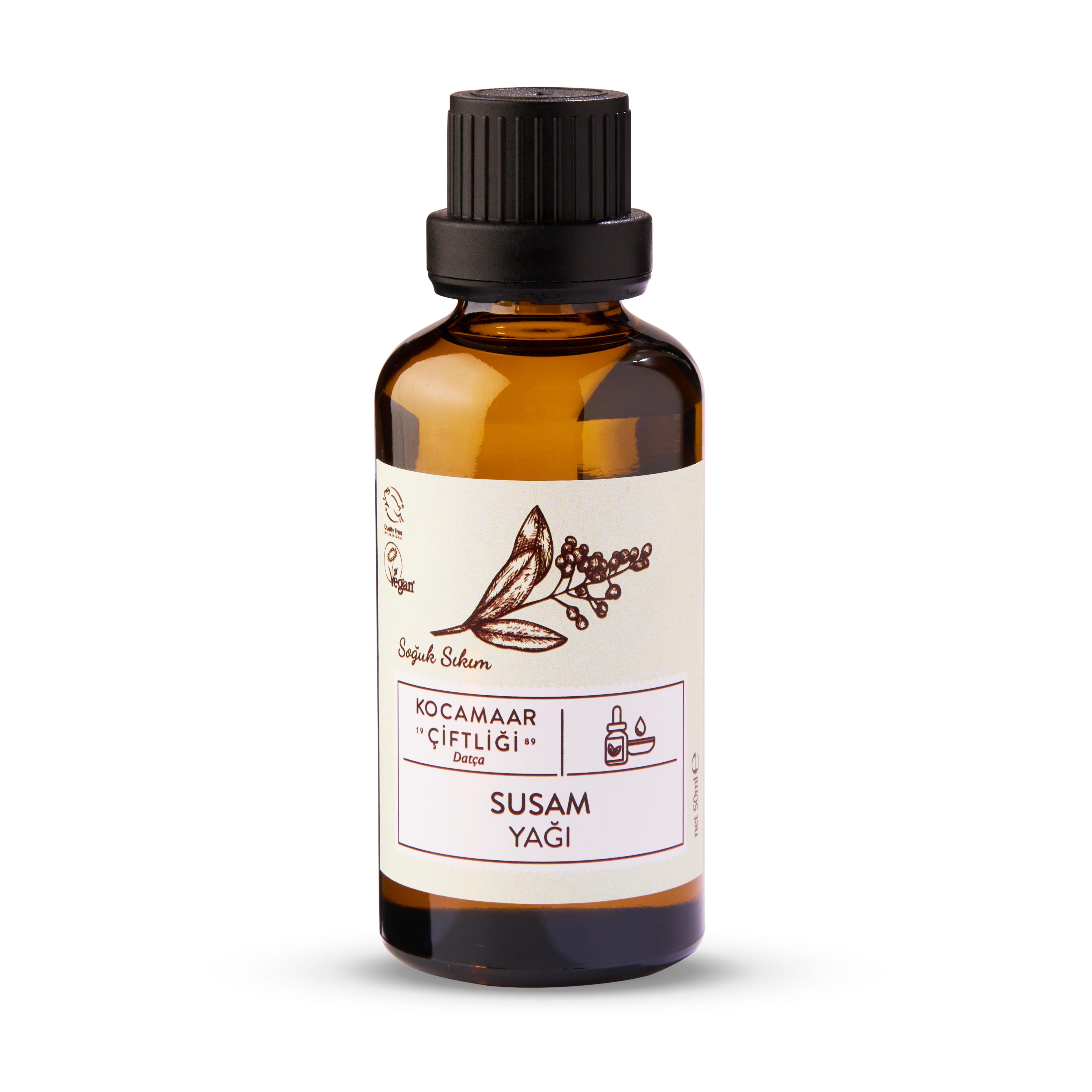Kocamaar Çiftliği Susam Yağı Soğuk Sıkım 50ml