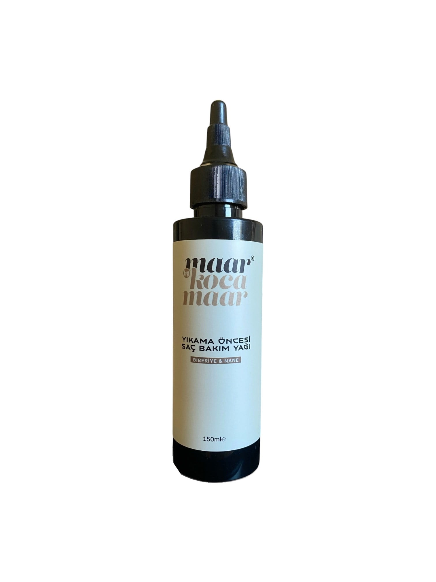 Maar By Kocamaar Biberiye Nane Yıkama Öncesi Saç Bakım Yağı 150ML