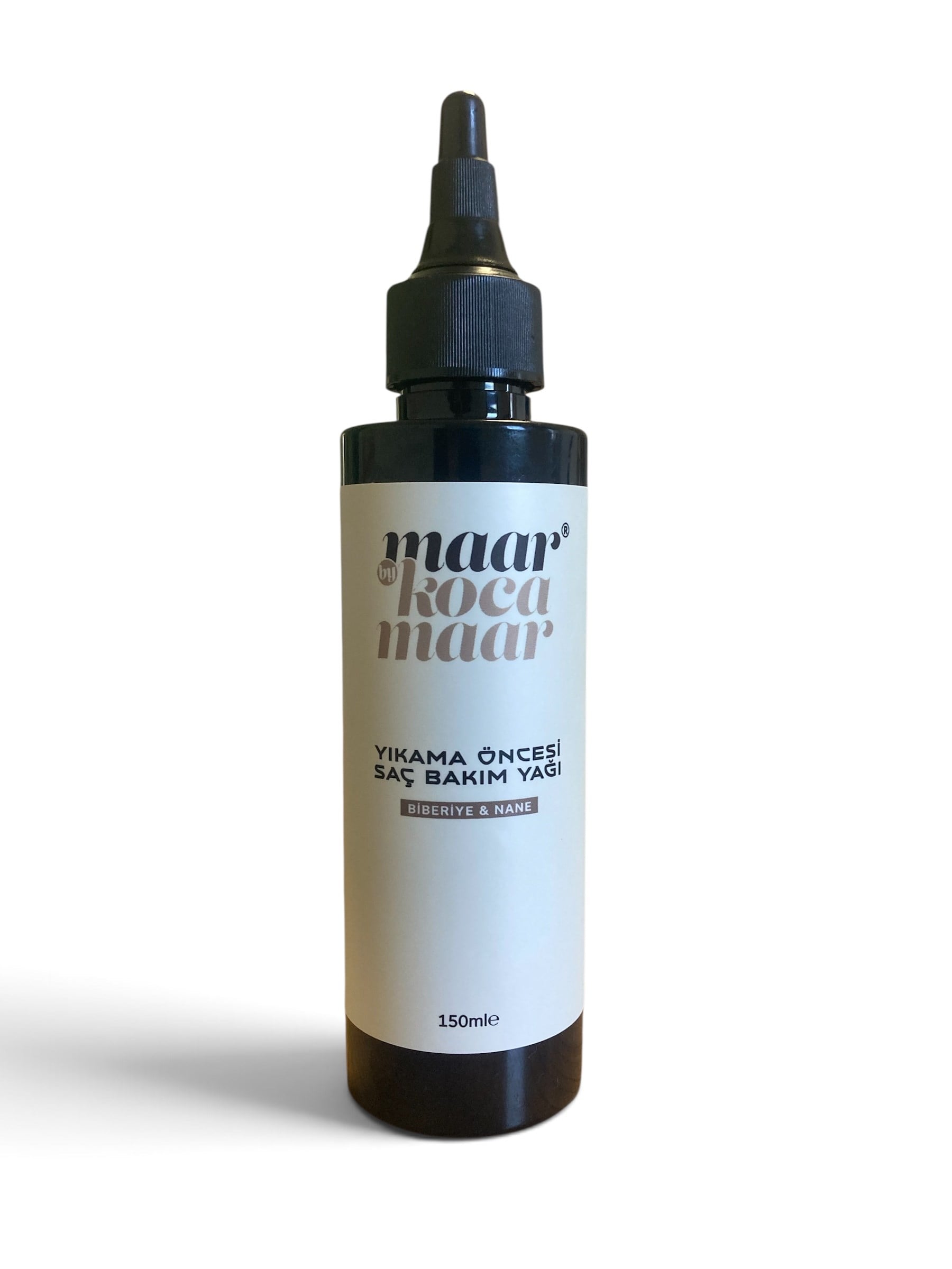 Maar By Kocamaar Biberiye Nane Yıkama Öncesi Saç Bakım Yağı 150ML