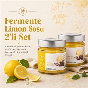 Fermente Limon Sosu 2'li Set