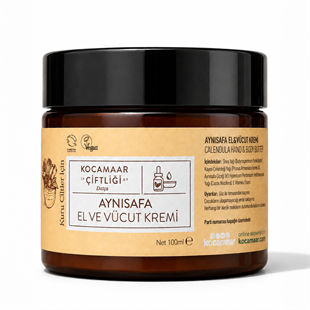 Kocamaar Çiftliği Aynısafa El ve Vücut Kremi 100ml