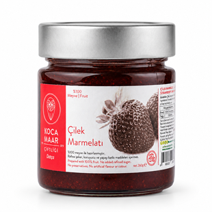 Kocamaar Çiftliği Çilek Marmelatı (Rafine Şeker İlavesiz) 260 gr
