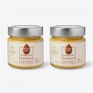 Sade Badem Ezmesi 2 li SET