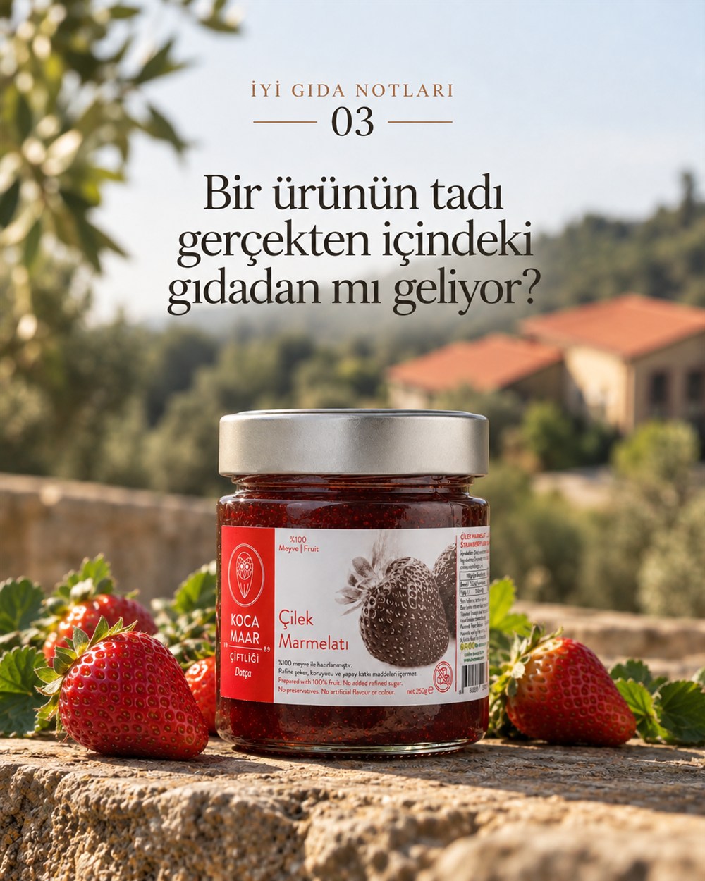 Kocamaar i̇yi gıda notları 03: bir ürünün tadı gerçekten içindeki gıdadan mı geliyor?