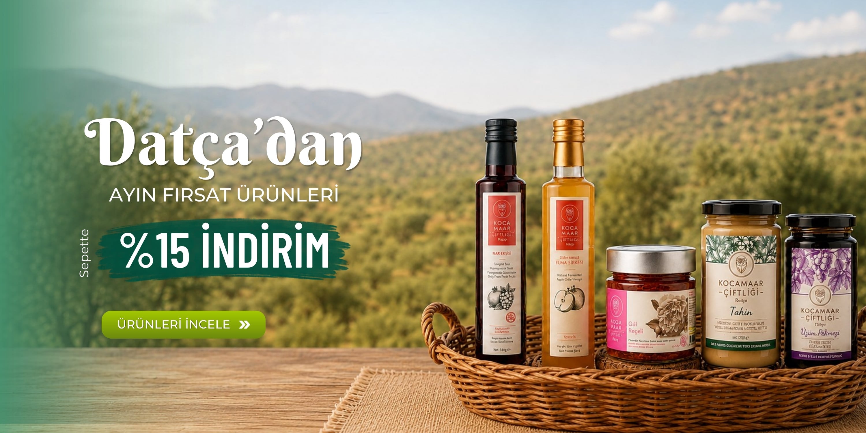 Seçili Organik Ürünlerde İndirim