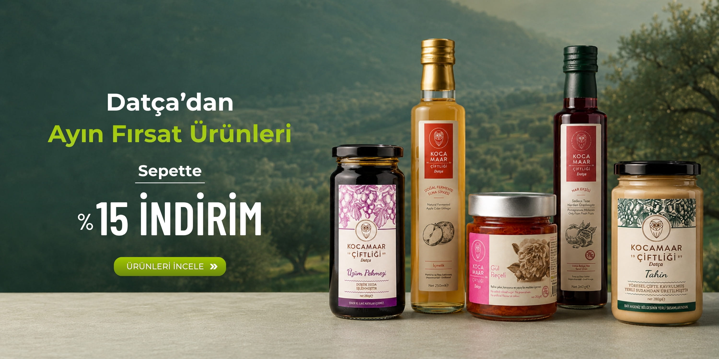 Seçili Organik Ürünlerde İndirim