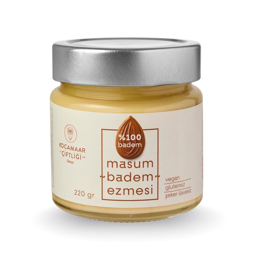 Kocamaar Çiftliği Badem Ezmesi Sade 220 gr