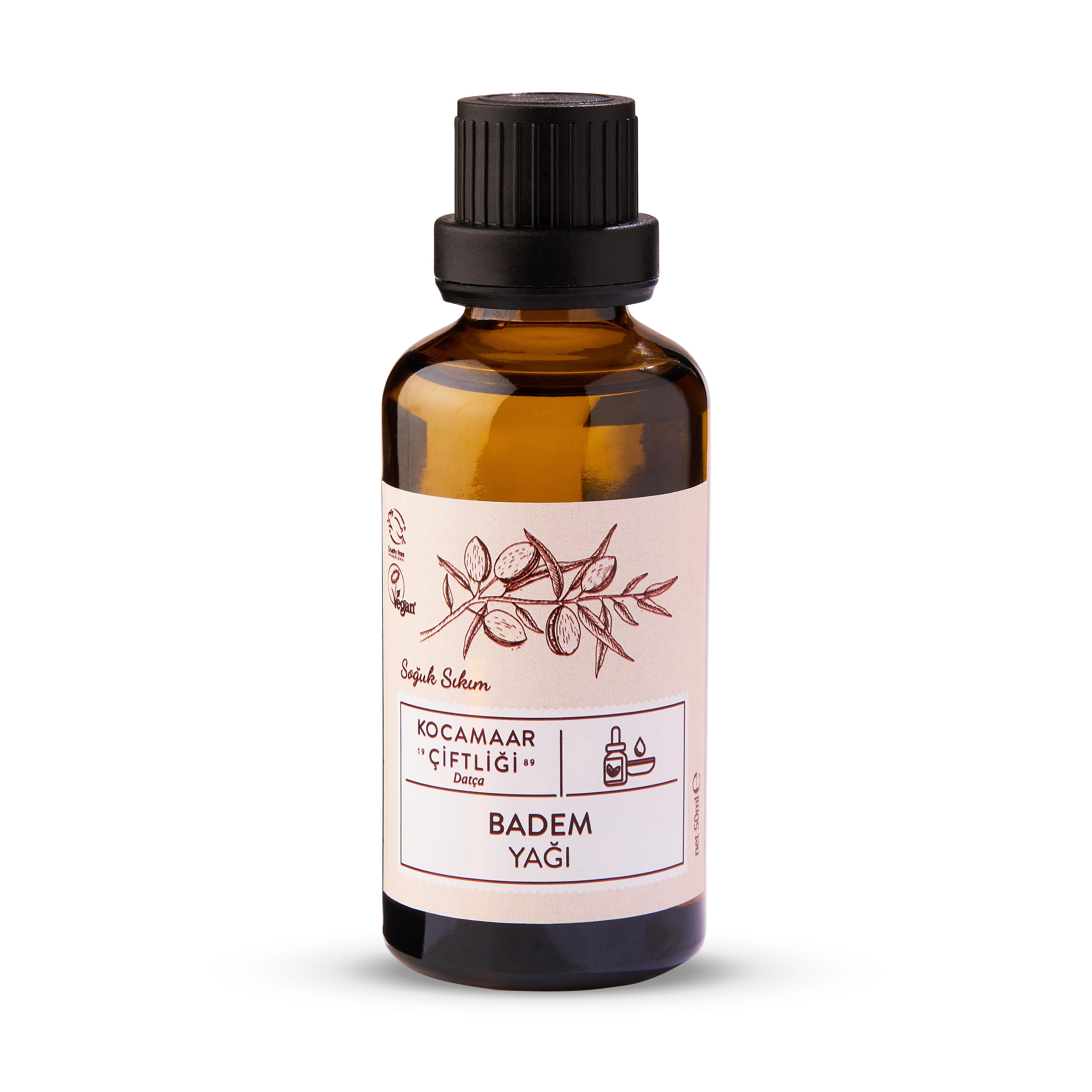 Kocamaar Çiftliği Badem Yağı Soğuk Sıkım 50ml