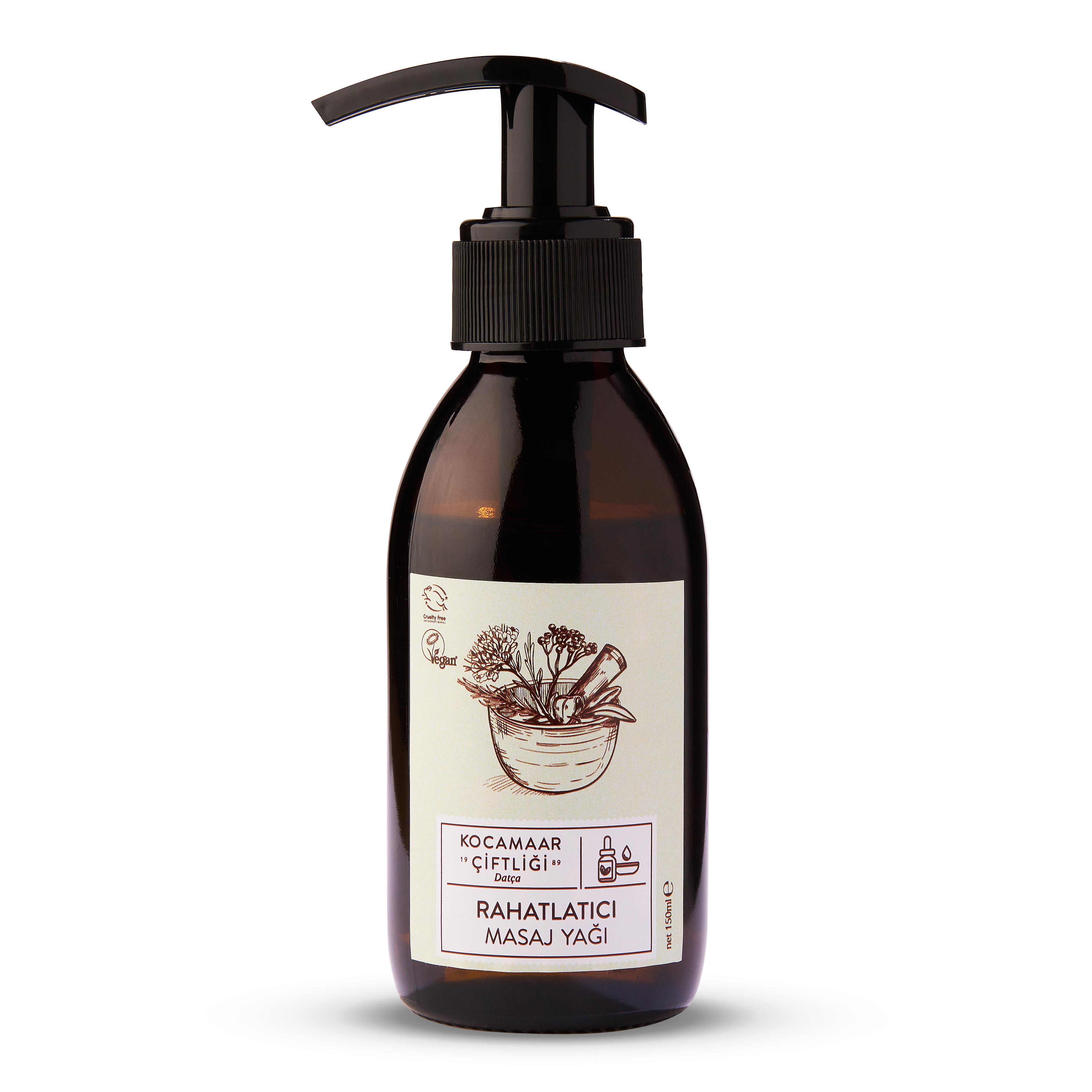 Kocamaar Çiftliği Rahatlatıcı Masaj Yağı, Sedir & Lavanta 150ml