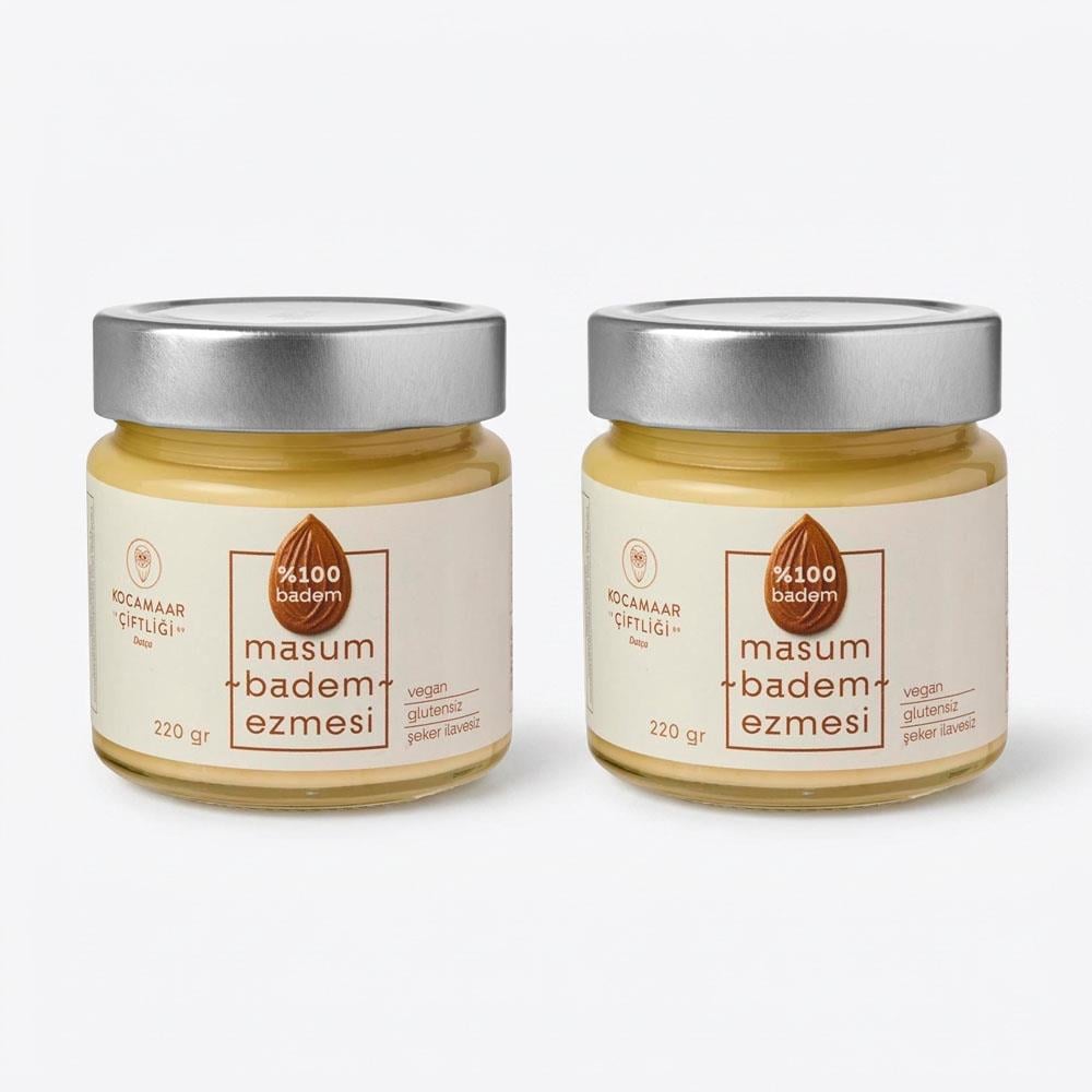 Sade Badem Ezmesi 2 li SET