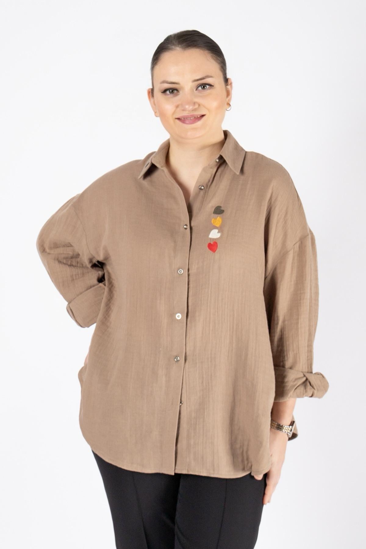 Bedrinxxl, Gömlek, Annem Gömlek Camel