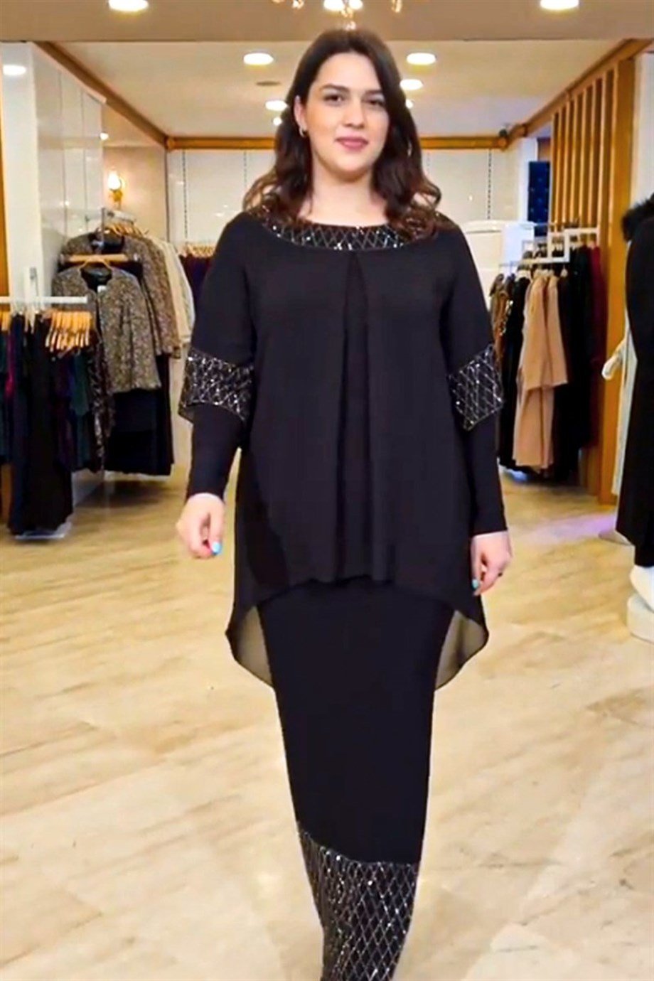 Buyuk Beden Ven Abiye Elbise Siyah | büyük beden abiye elbiseler modelleri  ve fiyatları | Bedrinxxl