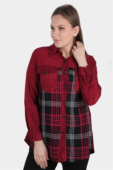 Büyük Beden Ridade Tunik Kırmızı | Bedrinxxl | Büyük Beden Abiye Elbise,  Tunik, Genç Buyuk Beden Elbise Tesettür Modelleri ve Fiyatları