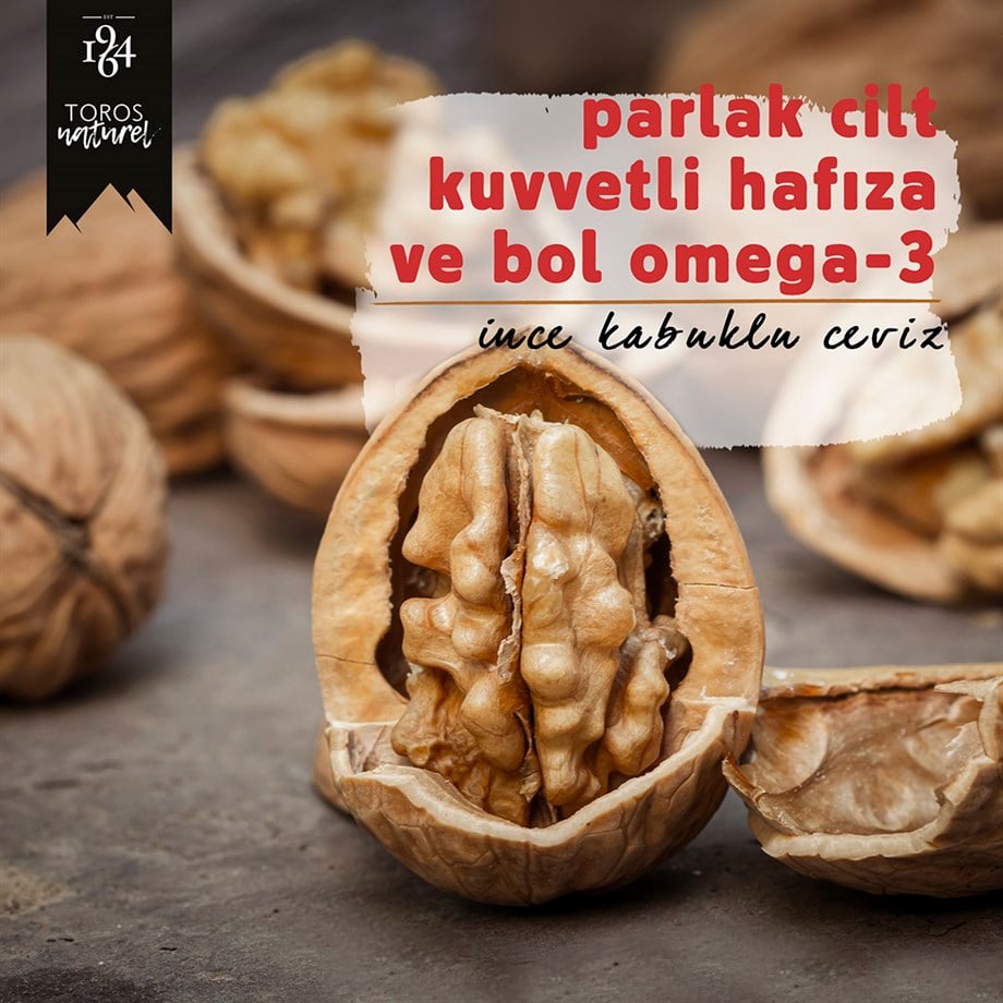 DOĞAL KABUKLU CEVİZ 1000 GRAM