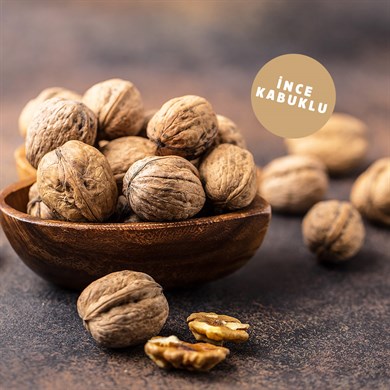 DOĞAL KABUKLU CEVİZ 500 GRAM görseli.