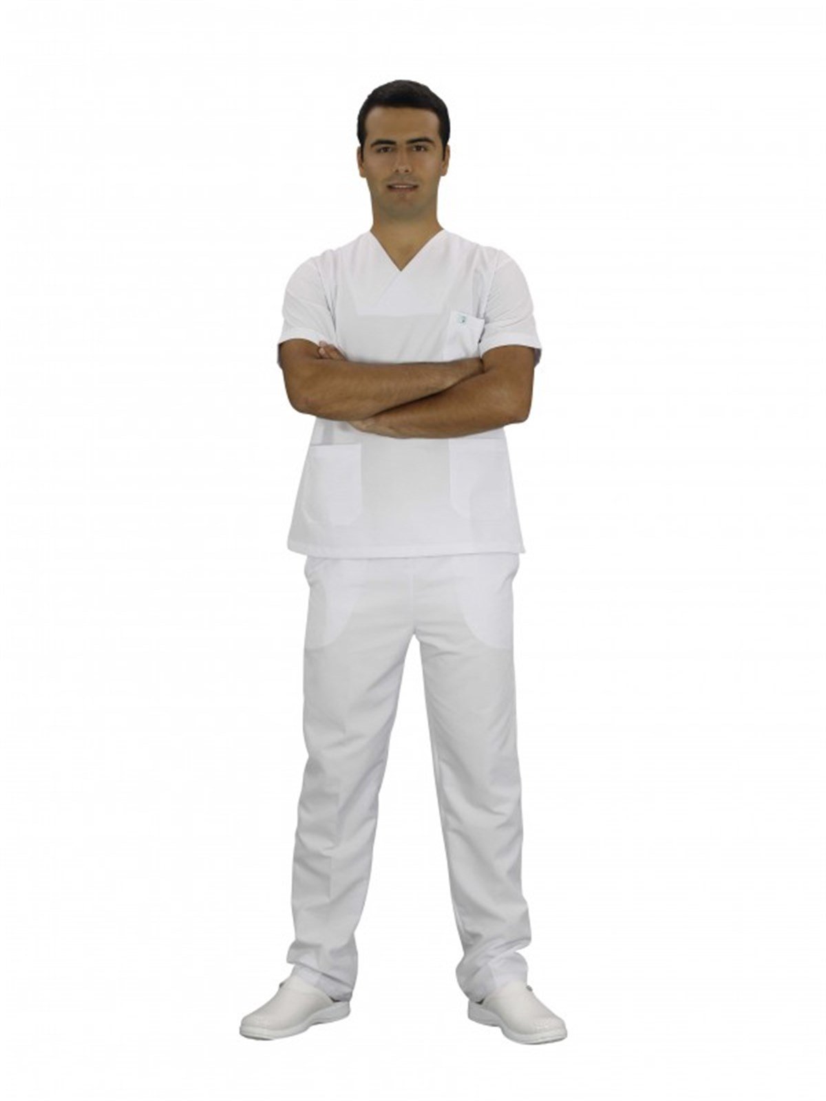 Ameliyathane Forması Erkek Beyaz