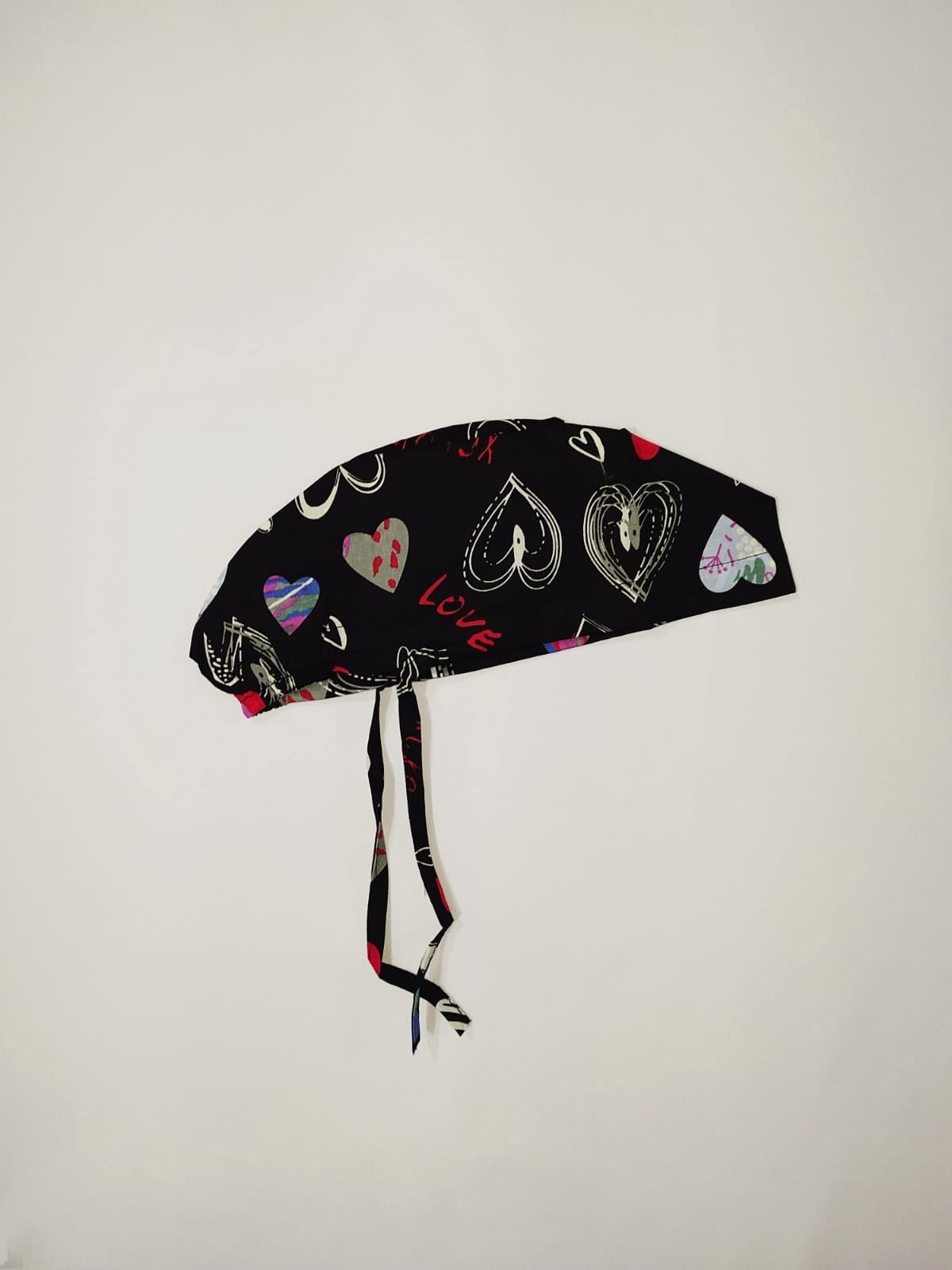 Cerrahi Bone Kalp Desenli