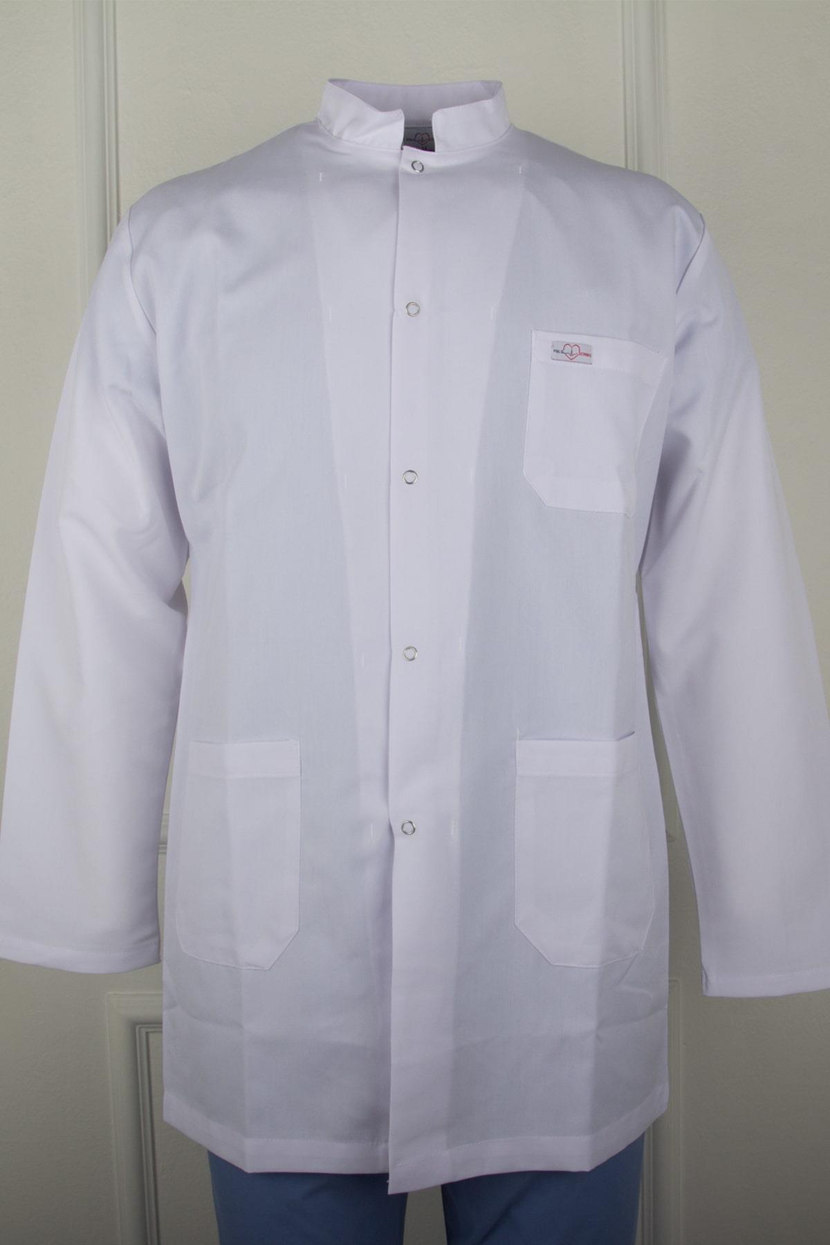 Erkek Doktor Önlüğü Uzun Kol, Hakim Yaka