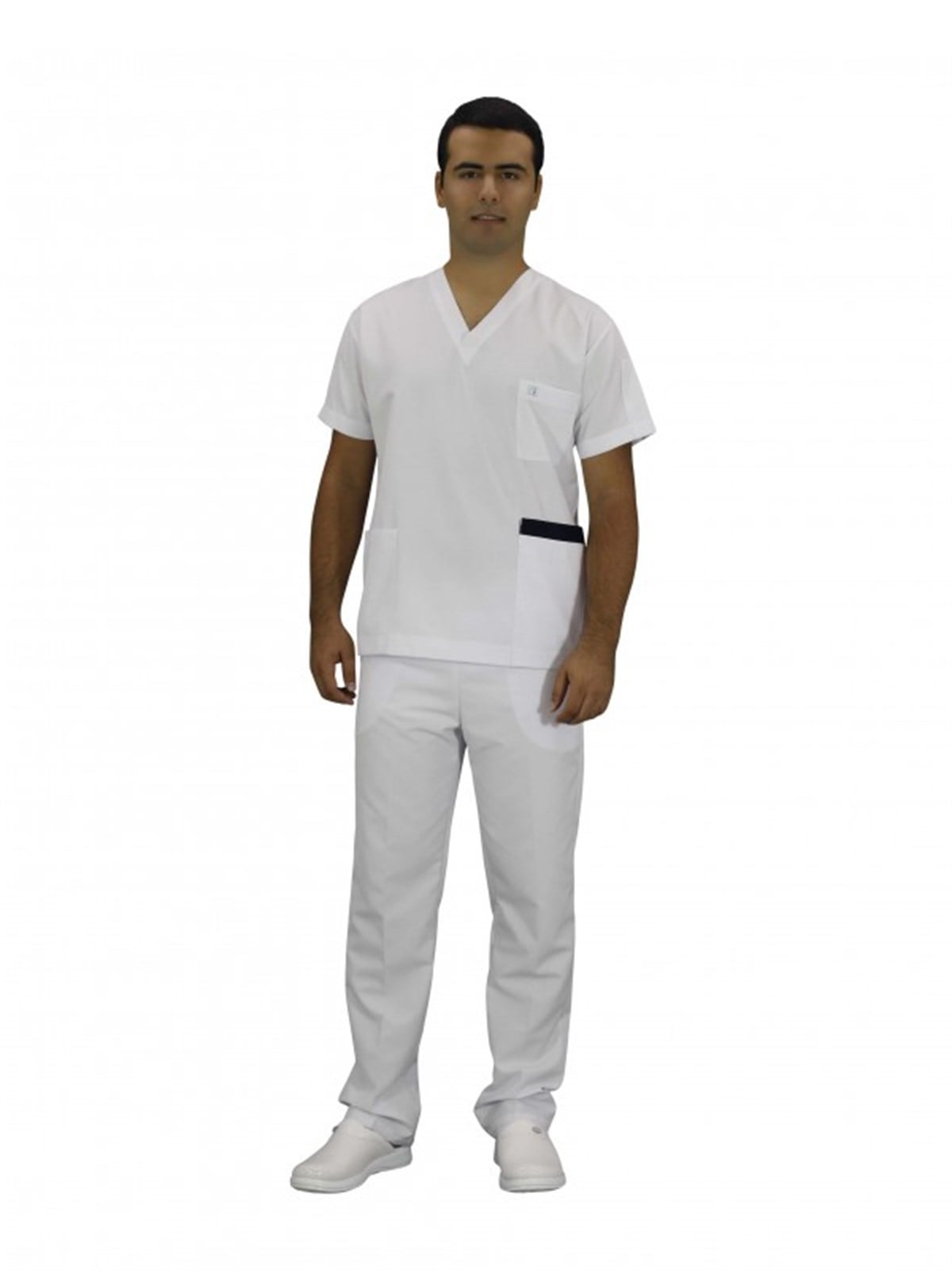 Erkek Doktor Takımı Beyaz