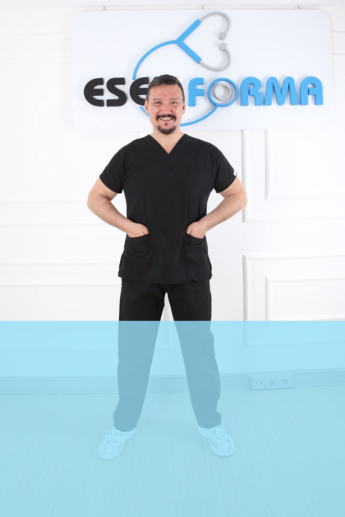 Erkek Tek Üst Forma Siyah