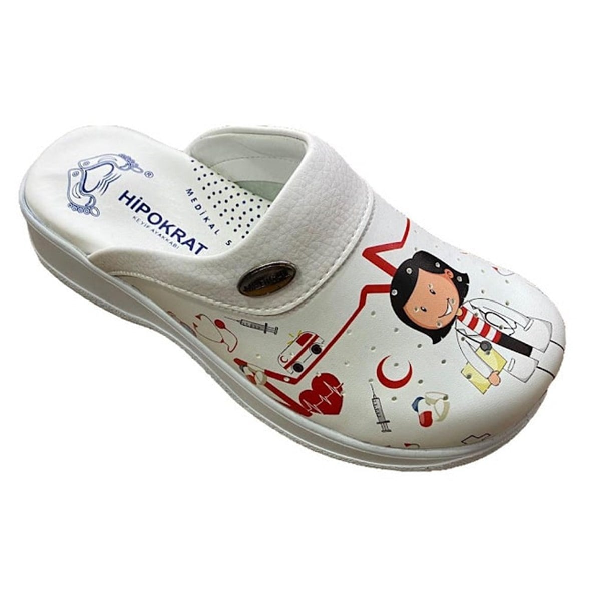 Hastane Desenli Sabo Terlik