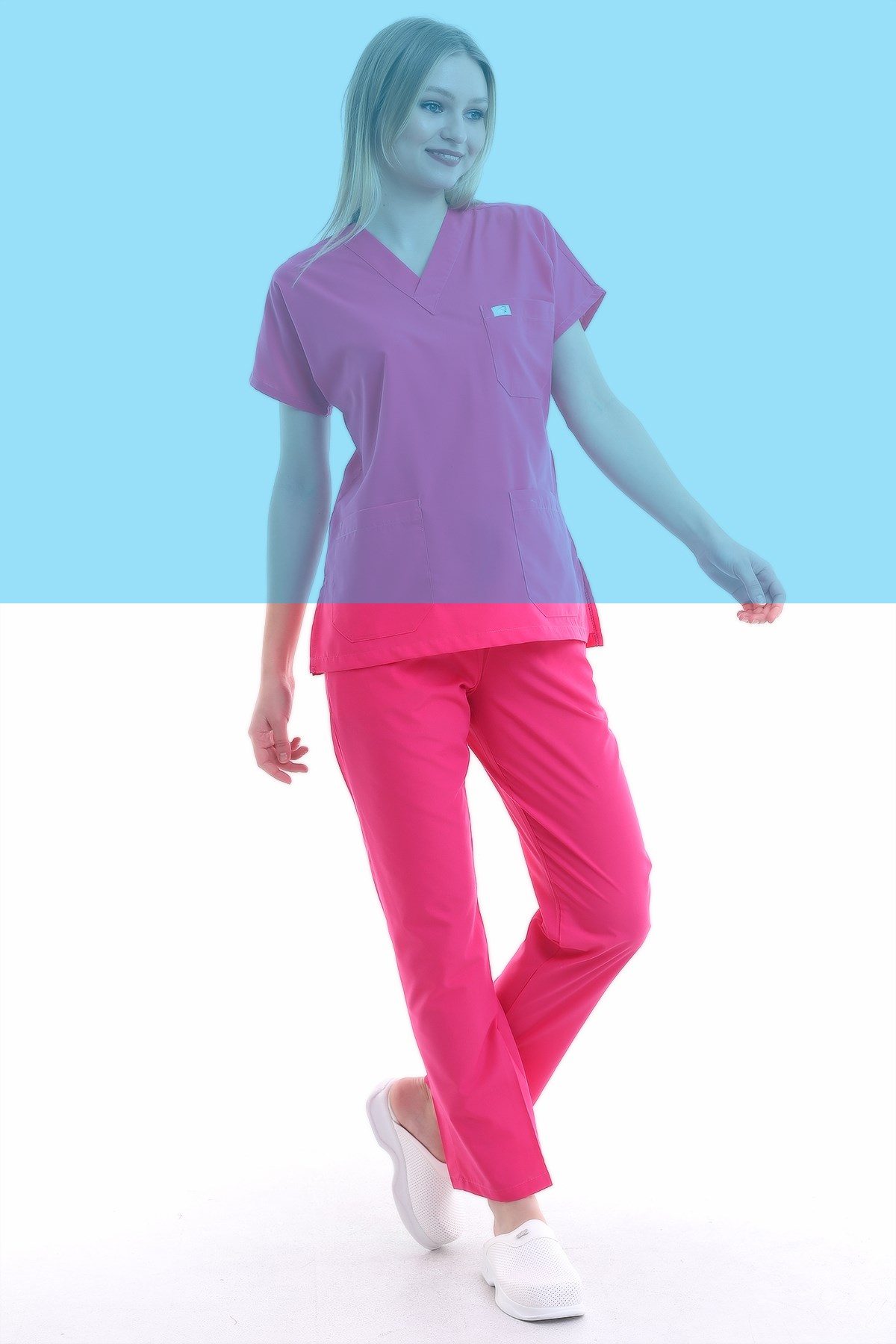 Tek Alt Forma Fuşya