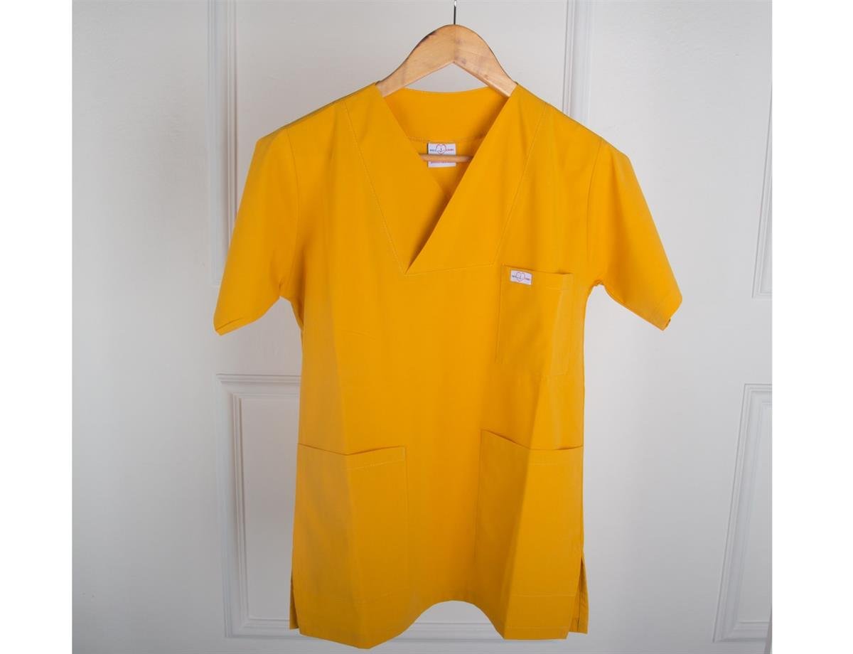 Tek Üst Likralı Forma Hardal