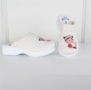 Pretty Girl Desenli Sabo Terlik