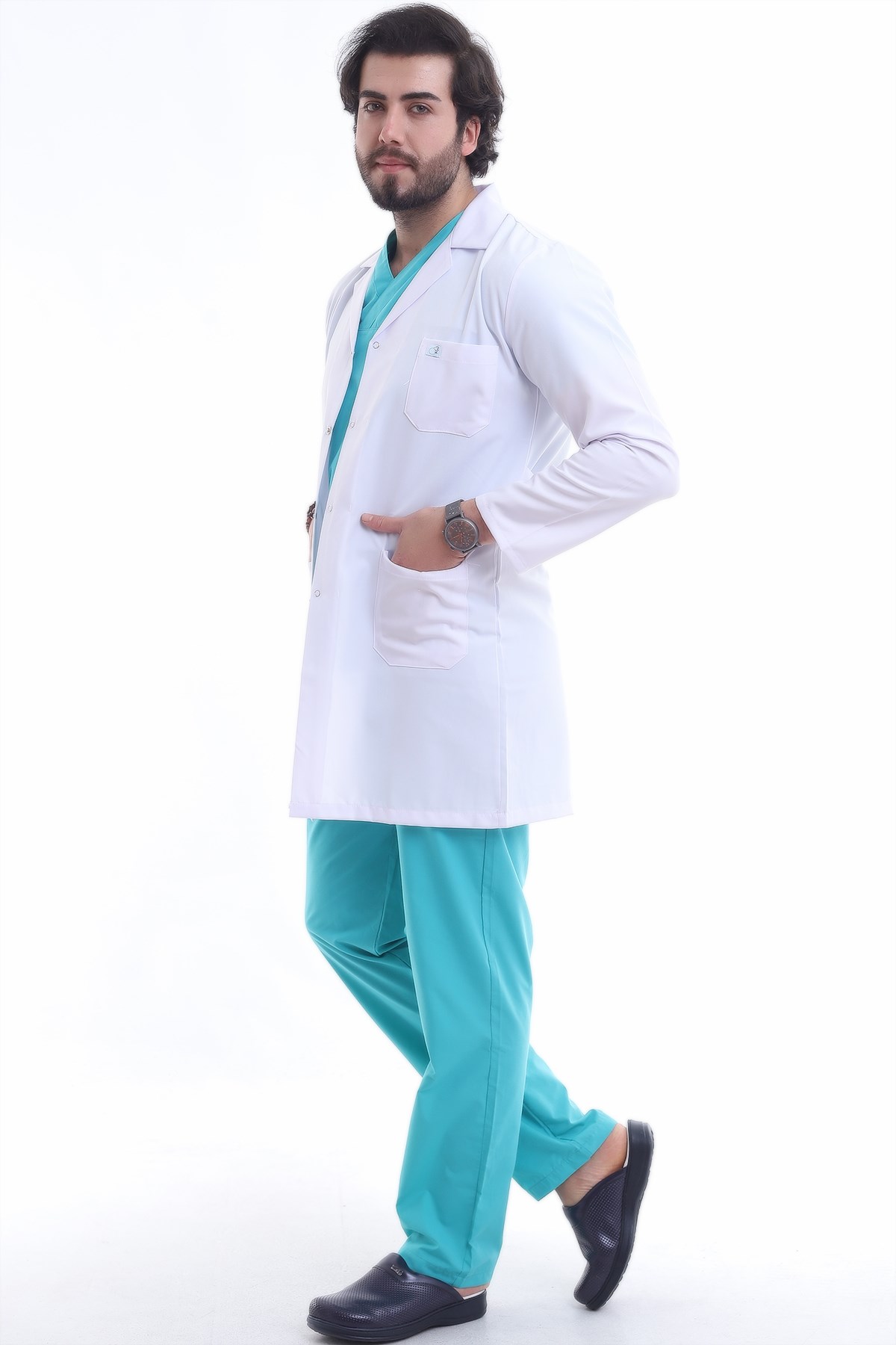 Ceket Yaka Doktor Önlüğü