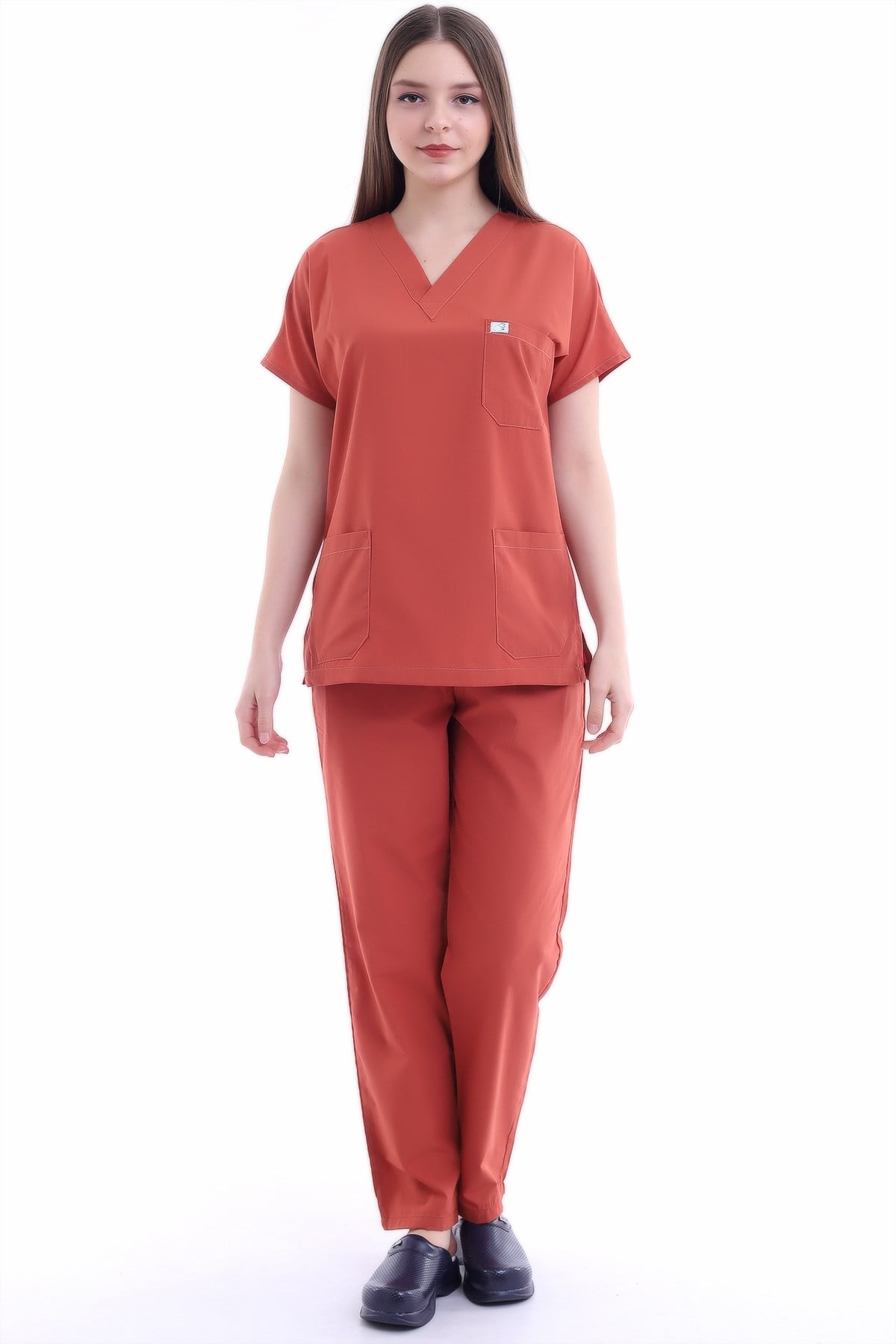 Kadın Doktor Forması Mercan