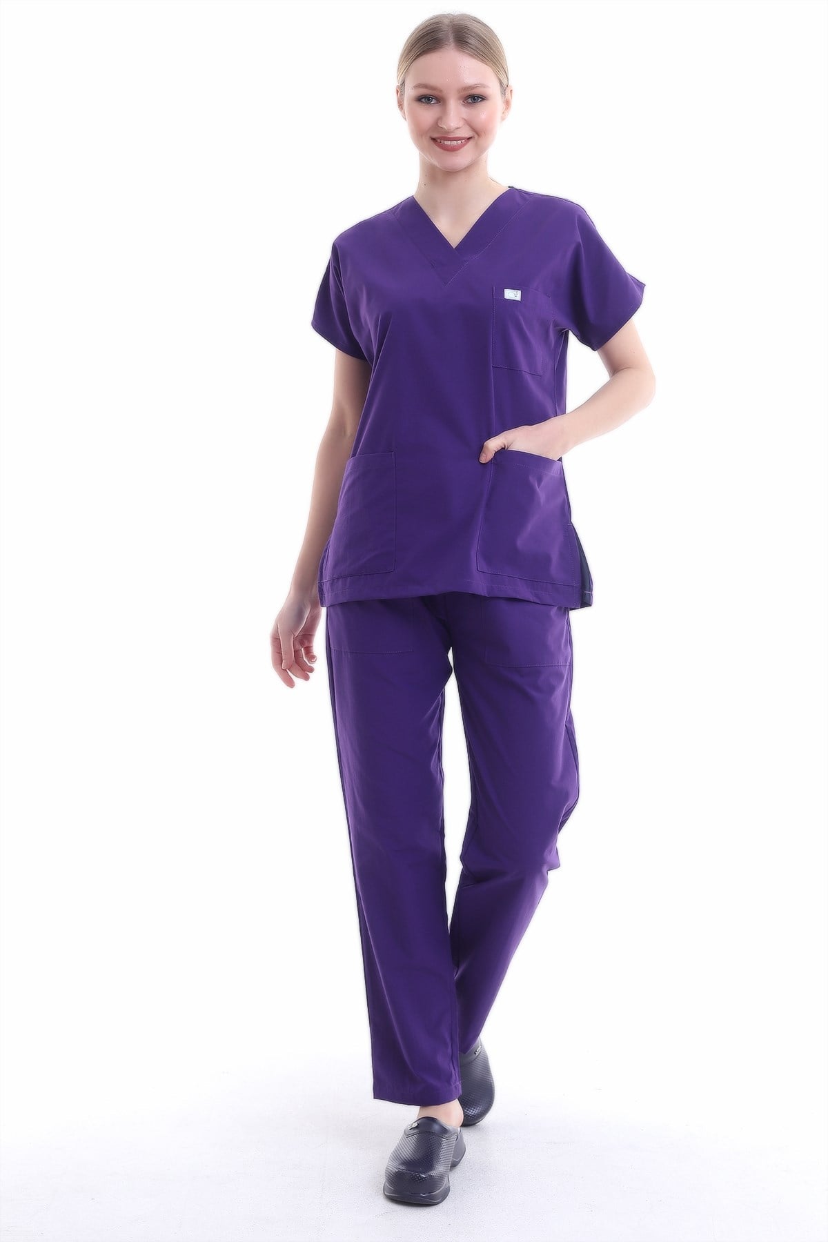 Kadın Doktor Forması Mor