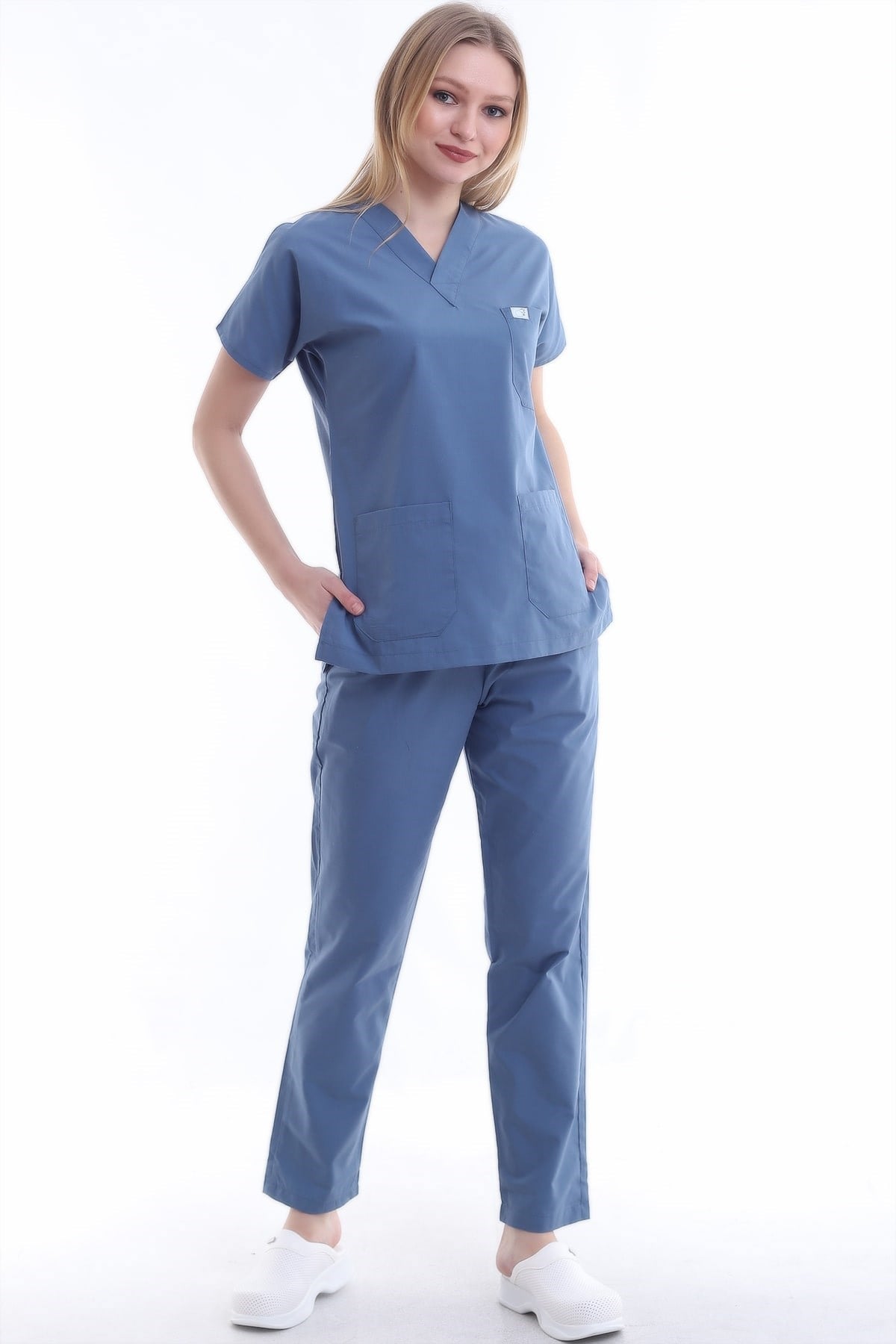 Kadın Scrubs Forma İndigo