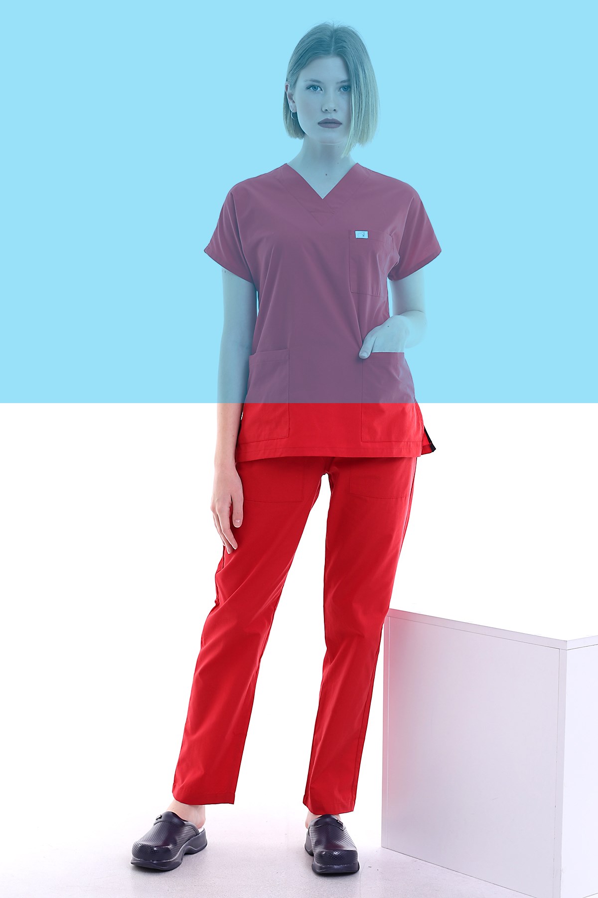 Tek Alt Forma Kırmızı