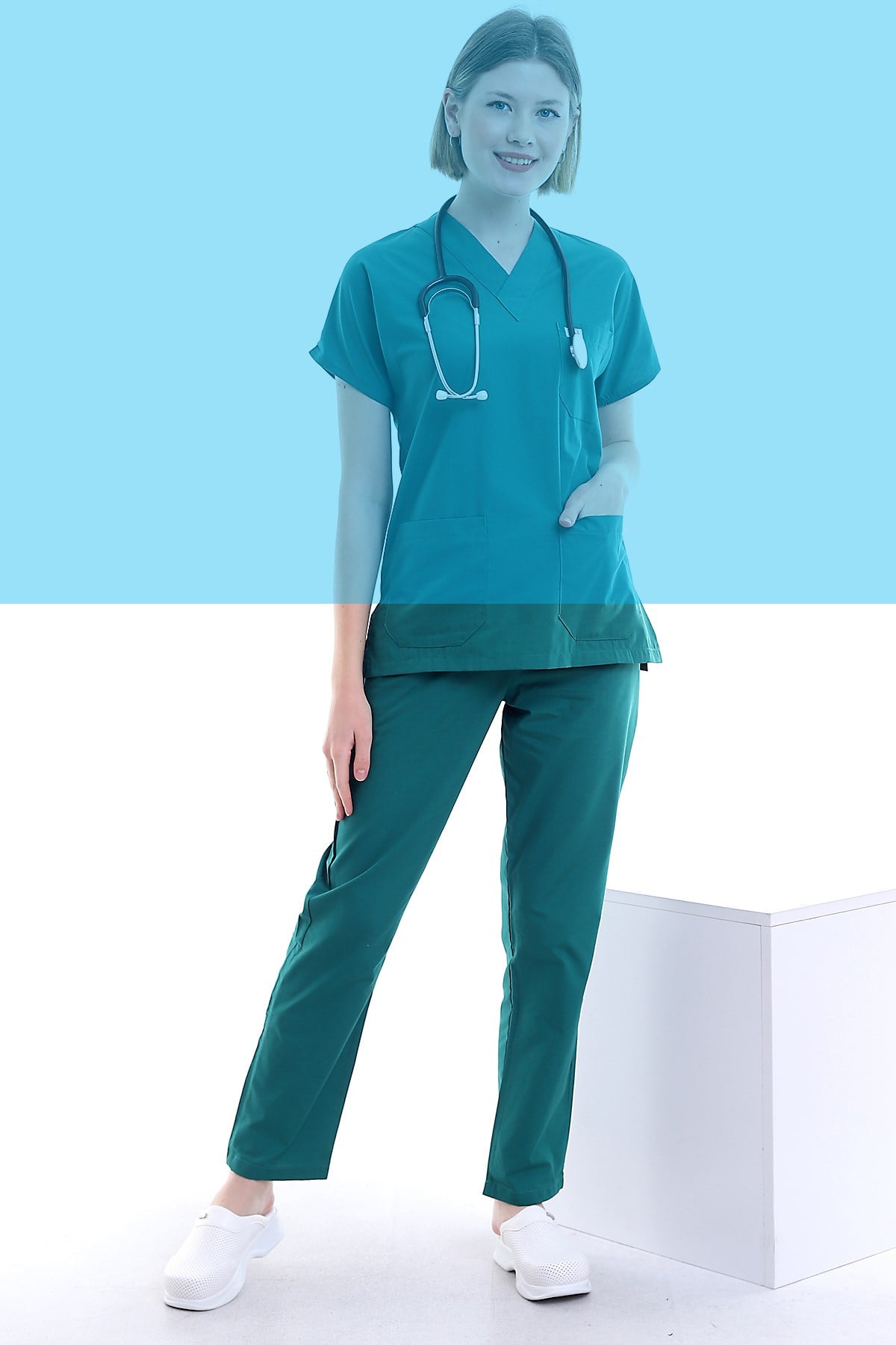 Tek Alt Forma Koyu Yeşil