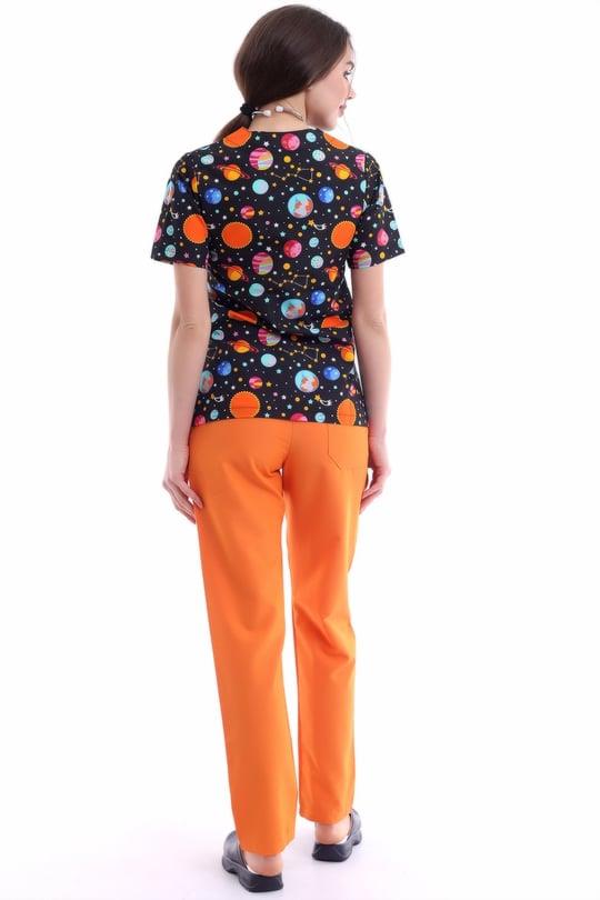 Tek alt forma turuncu renk