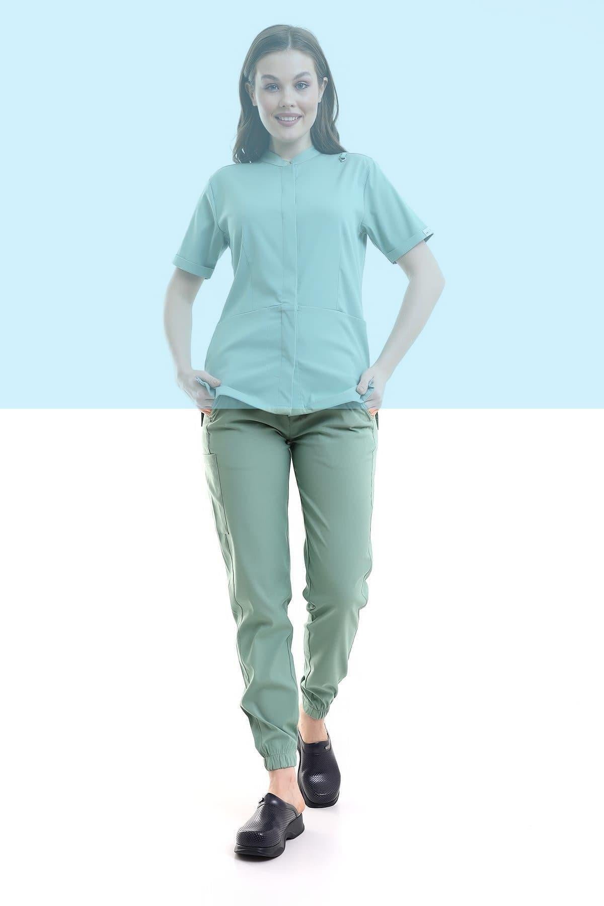 Tek Alt Likralı V Flex Limon Küfü Forma