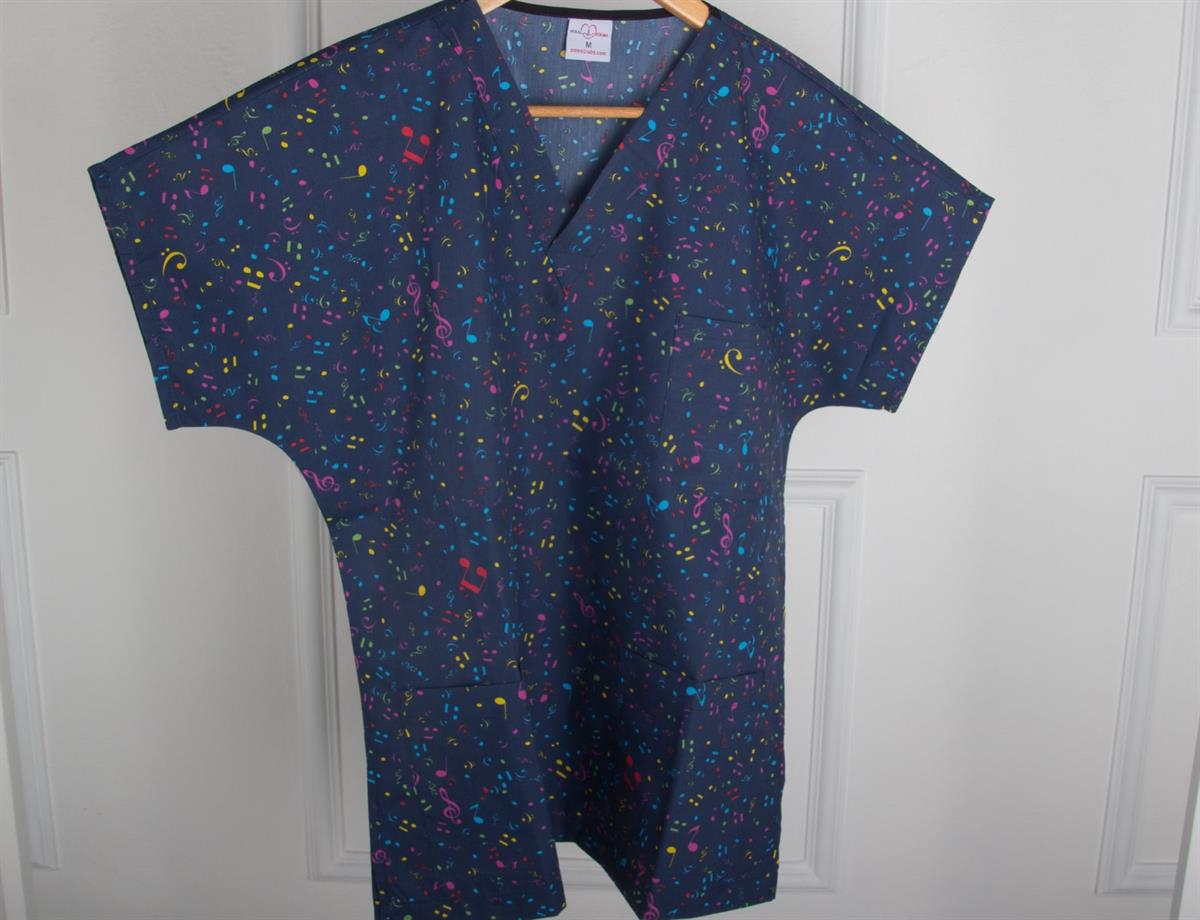 Tek Üst Forma Note Desenli