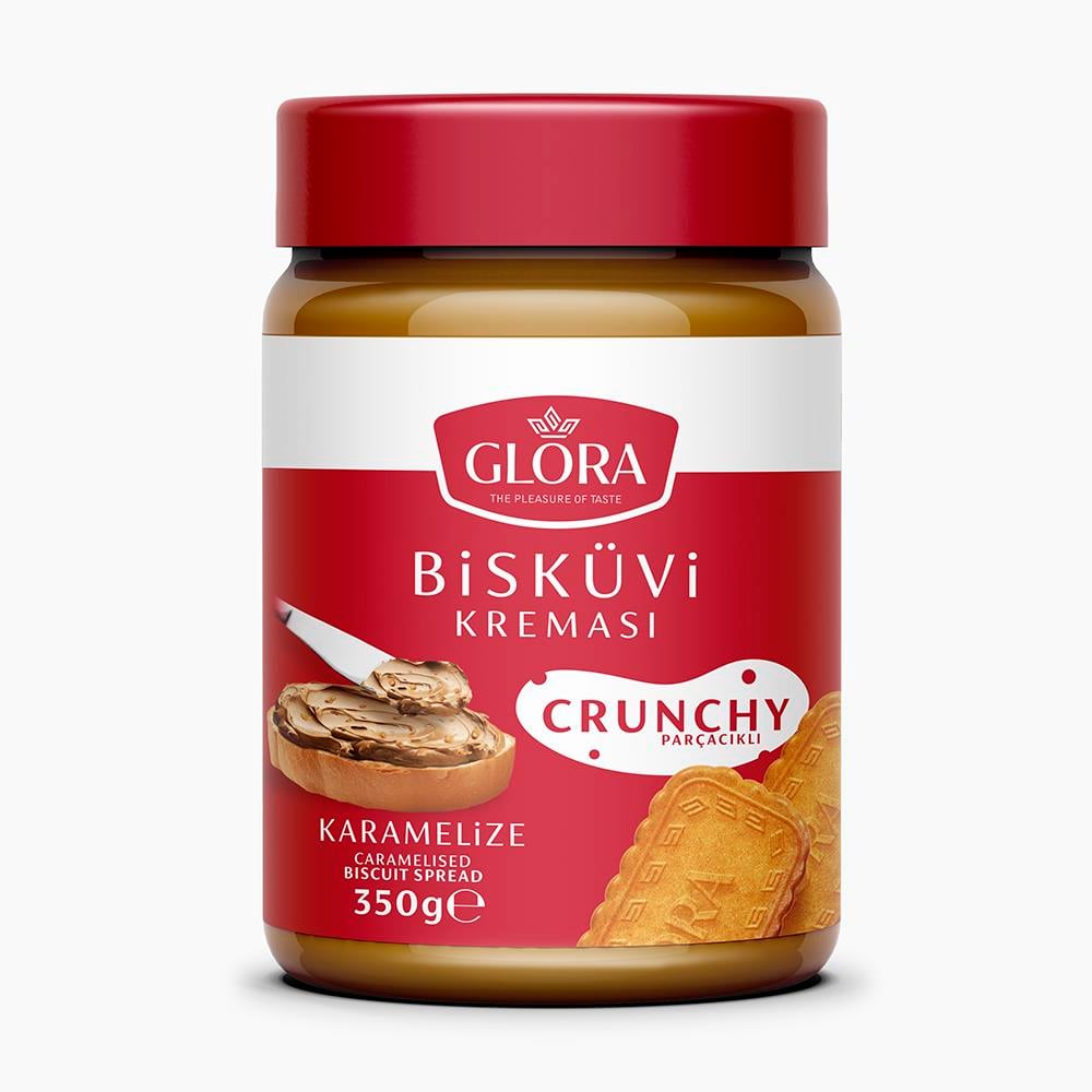 Glora Karamelize Bisküvi Kreması Crunchy 350Gr