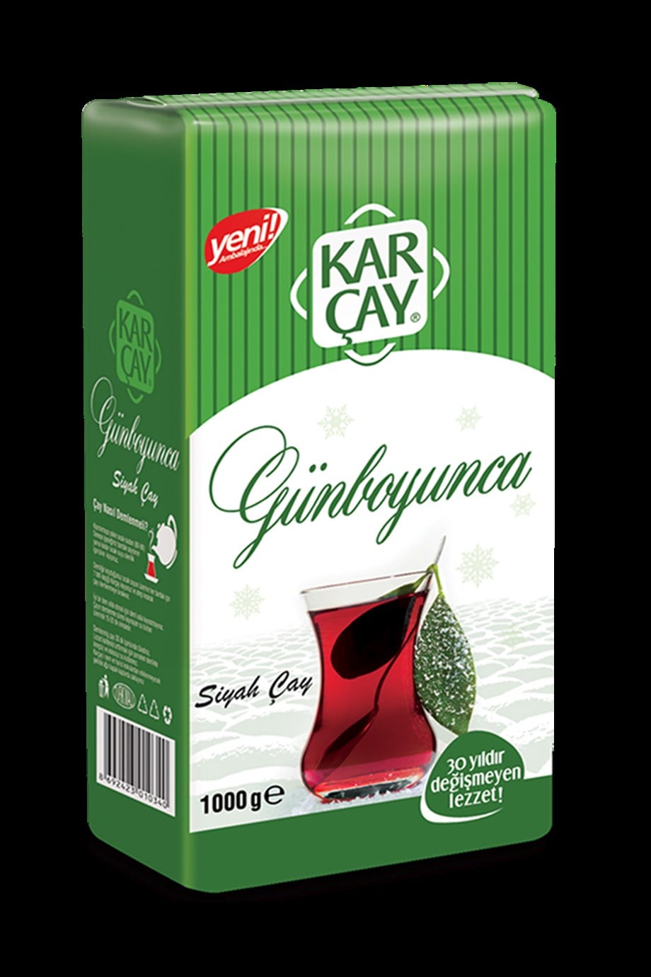 Karçay Günboyunca Siyah Çay 1000Gr 